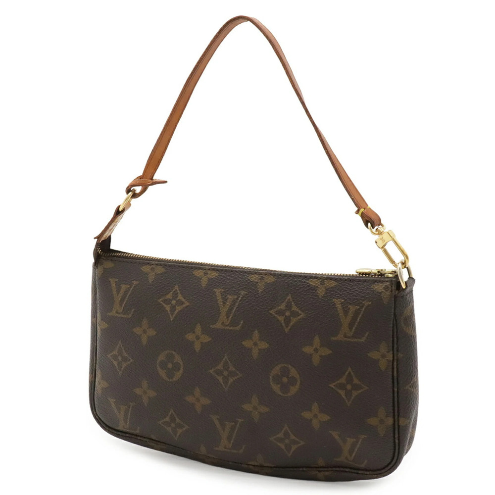 LOUIS VUITTON Brown Monogram Pochette Pouch - Picture 3 of 10